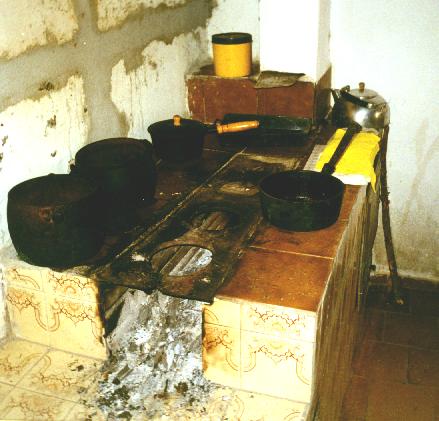 eine archaische Küche in der Serra da Mantiqueira