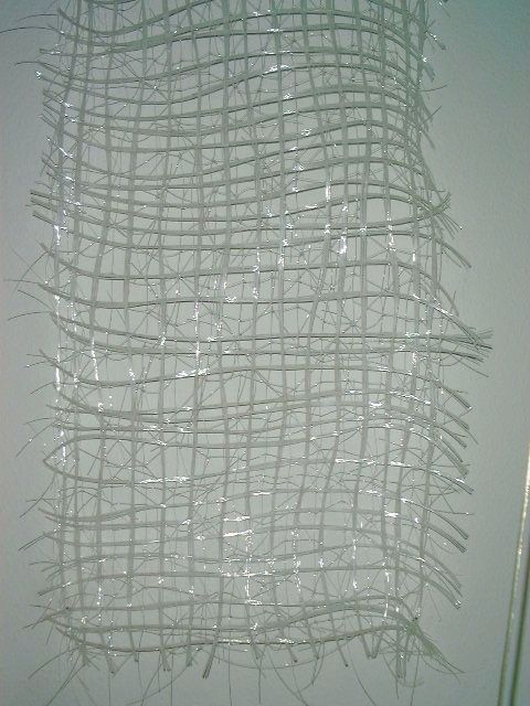 OBJEKT AUS NYLONGEFLECHT